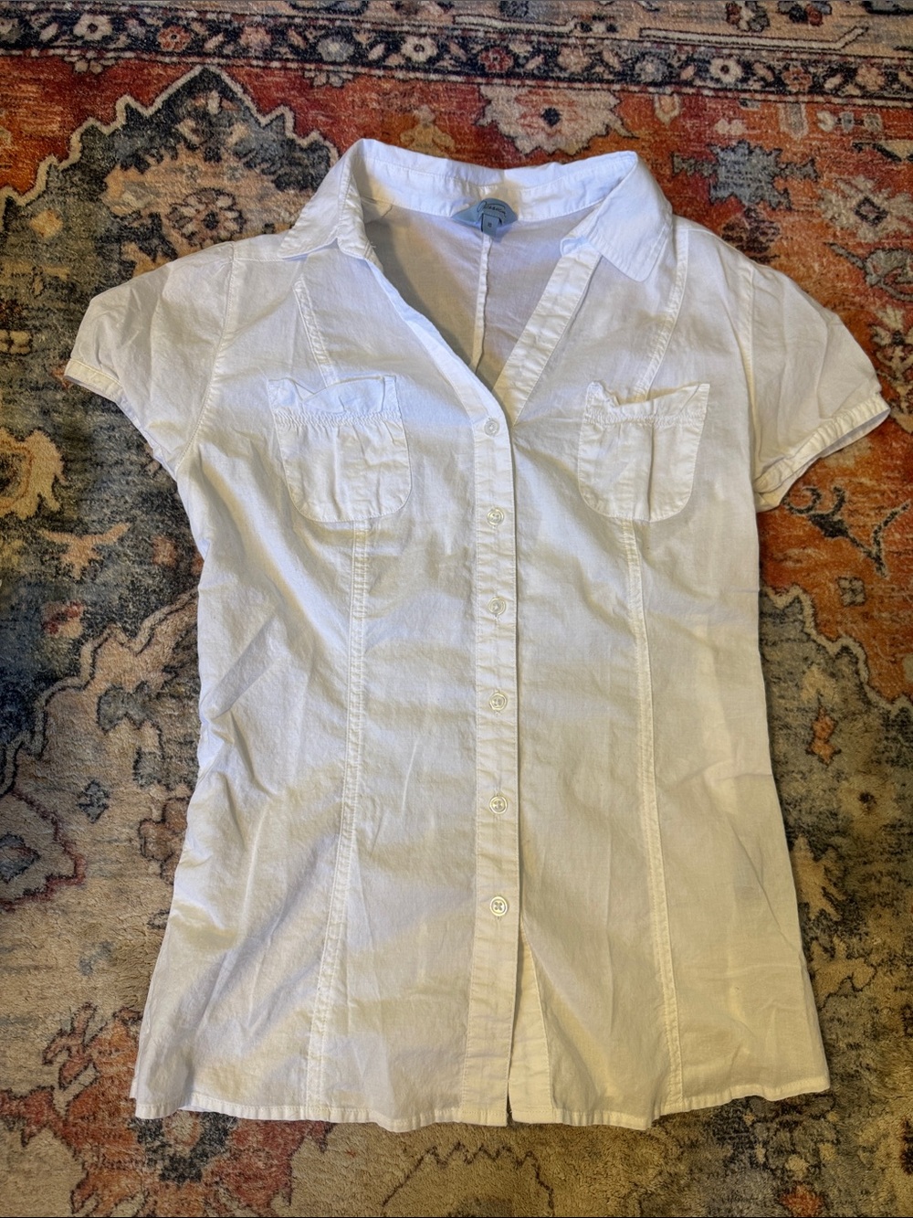 Women’s button down short sleeve